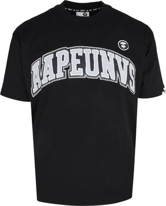 Aape By A Bathing Ape AAPEUNVS Moonface T-shirt - Black