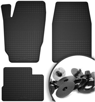 OEM Alfombrillas De Goma + Topes Para: Kia Sportage I Suv (1995-2004)