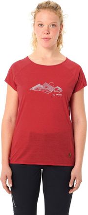 Vaude Funktionsshirt VAUDE WOMENS TEKOA T-SHIRT II, Damen, Gr. 34, lava, Obermaterial: 75% Polyester, 25% Lyocell, Shirts Funktionsshirt, Kurzarm, f&uuml;r Sport