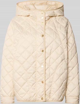 Marella Steppjacke mit Kapuze Modell SRACCONTO in Ecru, Gr&ouml;&szlig;e 34