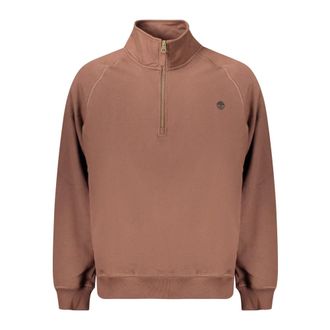 Timberland Sudadera con cremallera Exeter River y logo bordado - Sweatshirts & Hoodies - Hombre - Marr&oacute;n - 2XL