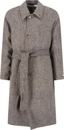 Paul Smith Herringbone Tweed Belted Waist Jacket
