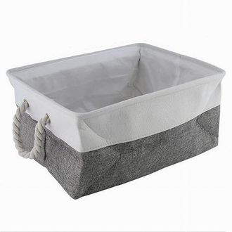 Trade Shop Trade Shop - Porta Biancheria In Tessuto Organizer Con Manici Per Vestiti Sporchi Bagno 10625