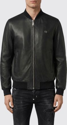 Philipp Plein Bomber di pelle Philipp Plein