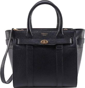 Mulberry Batswater Small Black Leather Handbag Woman