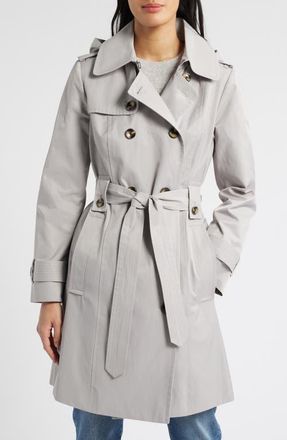 Belted Flare Trench coat – L'AUBE BLANC