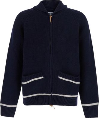 Sebago Portclide V-Neck Sweater - Heren - Vesten - Blauw - XL - Katoen - Truien & Vesten