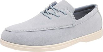 Generic Mens Driving Shoes with Memory Insoles Classic Design Comfortable Casual and Business Shoes Men Casual Shoes Size 12 (Sky Blue, 6.5)