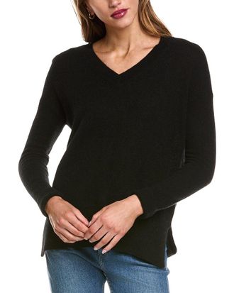 Alberta Ferretti Philosophy Oversized V-Neck Sweater