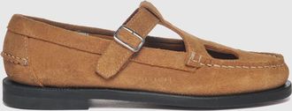 Sebago Moccasins Angelina Fleshout Woman Full Beige Camel