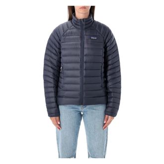 Patagonia Winter Jackets, female, Blue, M, Eco-Friendly Down Jumper Jacket