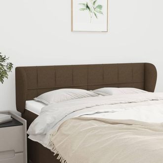 vidaXL Cabecero De Tela Gris Oscuro 147x23x78/88 Cm Vidaxl