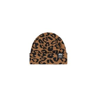 Picture Ribbing Beanie M&uuml;tze - Unisex | braun