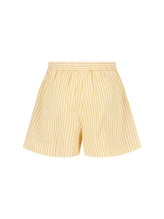 MC2 Saint Barth Womens Trousers Yellow Cotton