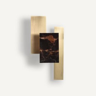 AM.PM Wandlamp in marmer en messing, Portson