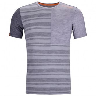 Ortovox 185 RockNWool Short Sleeve Merinounterwäsche für Herren | grau