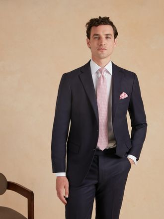 Oliver Brown Unstructured Jacket Drago Flannel - Navy