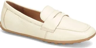 S&ouml;fft Womens Allie Penny Loafer In Cream
