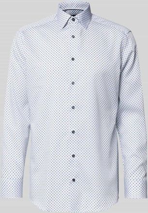 Olymp Regular Fit Businesshemd aus Baumwolle mit Kentkragen in Weiss, Gr&ouml;&szlig;e 39