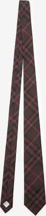 Burberry Check Silk Tie