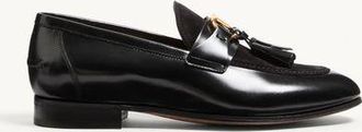 Valentino Garavani Mocassino Vaniteux In Vitello E Crosta Uomo NERO 40.5