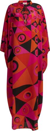 Pucci Occhi kaftanjurk