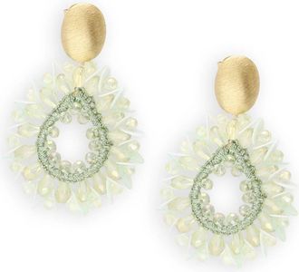 Lott. Gioielli Ce Si Drop Crystall S W/ Sequins - Dames - Oorbellen - Veelkleurig - ONE Size - Pailletten - Accessoires