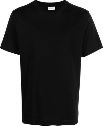 Dries Van Noten Hertz 6600 M.k. T-Shirt - Heren - T-shirts - Zwart - M - Katoen - Tops