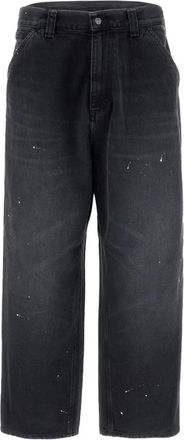 Carhartt Work in Progress OG Single Knee Pant - Heren - Regular Fit Jeans - Zwart - XS - Katoen - Jeans