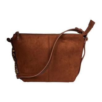 Liu Jo Tassen, Dames, Bruin, ONE Size, Leer, Elegante Schoudertas