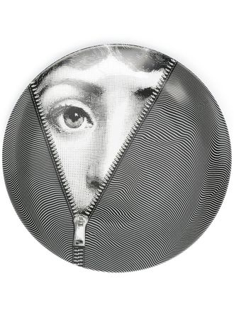 Fornasetti Piatto Tema e Variazioni no. 401 - Nero