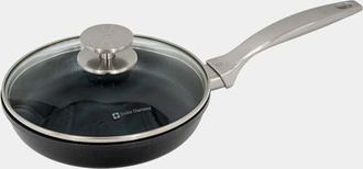Swiss Diamond CHD Nonstick Fry Pan, 9.5-Inch with Lid in Black at Nordstrom