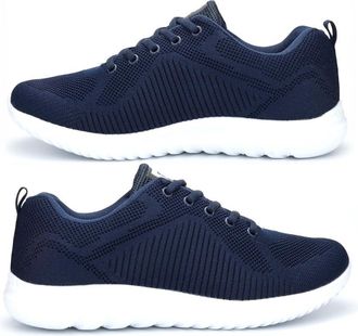 Generic Mens Breathable Trainers Size 6 Boys Trainers Size 8 Mens Memory Foam Trainer Lace Up Shoes Breathable Trainer Lace Up Shoe Lightweight Comfort Memory
