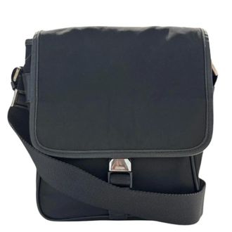 Prada Vintage, unisex, Zwart, ONE Size, Nylon, Pre-owned Nylon Cross Body Bag