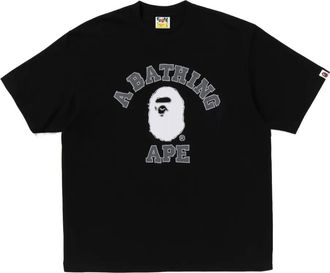 A Bathing Ape T-shirt con logo - Nero