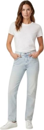 Levi's 511 katoenen slim-fit jeans voor dames (Blauwe Lichte Hemel)