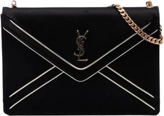 Saint Laurent Pre-owned Gaby Schoudertas - Dames - Vintage Schoudertas - Zwart - ONE Size - Leer - Vintage