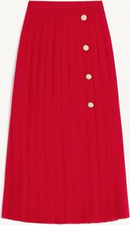 Valentino Georgette Midi Skirt Woman PARIS 36