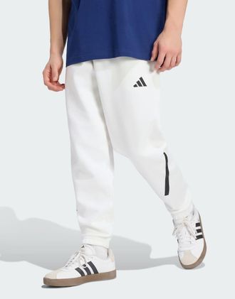 adidas adidas Performance - Z.N.E. - Pantaloni bianchi-Bianco