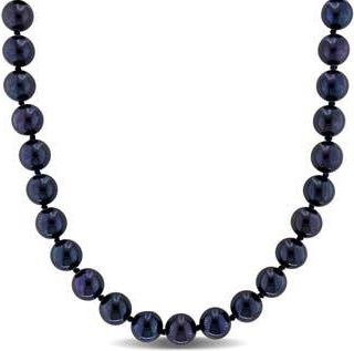 Delmar Cultured Black Pearl Necklace, 7-7.5mm at Nordstrom Rack