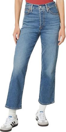 Levi's Ribcage Straight Ankle Womens Jeans Elevated Taste : 29 27, Elastane/Denim/Cotton