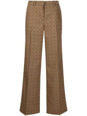 Marine Serre Moon Diamant Tailoring Trousers