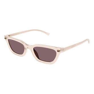 Gucci GG1944S005 Rectangle Full Rim Sunglasses - Pink