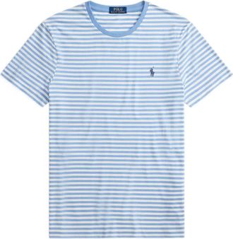 Polo Ralph Lauren T-shirt con logo ricamato - Blu