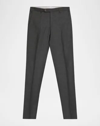 Zanella Men & apos;s Parker Sharkskin Trousers