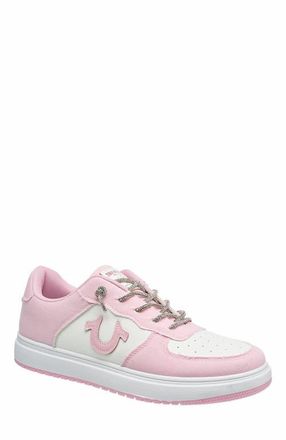 True Religion Ladies Allison Logo Sneaker in Pink at Nordstrom, Size 10