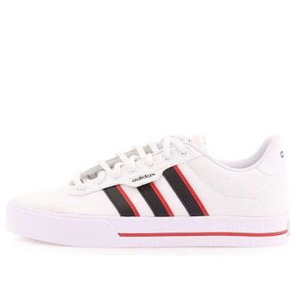 adidas neo Daily 3.0 White Black Red FZ3272