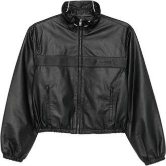 Alexander Wang Outerwear Alexander Wang - female - Alexander Wang - Leather Jackets - Black - XS - Jackets