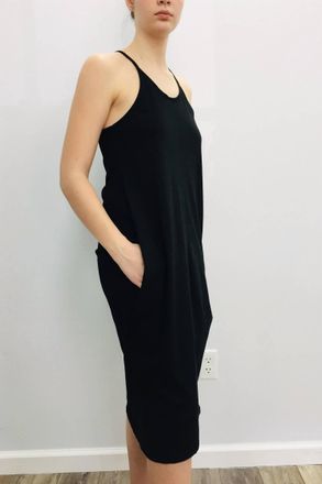 PRAIRIE UNDERGROUND Sito Tank Dress In Black