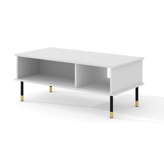 Petits Meubles Mesa de centro 110 cm paneles laminados blanco